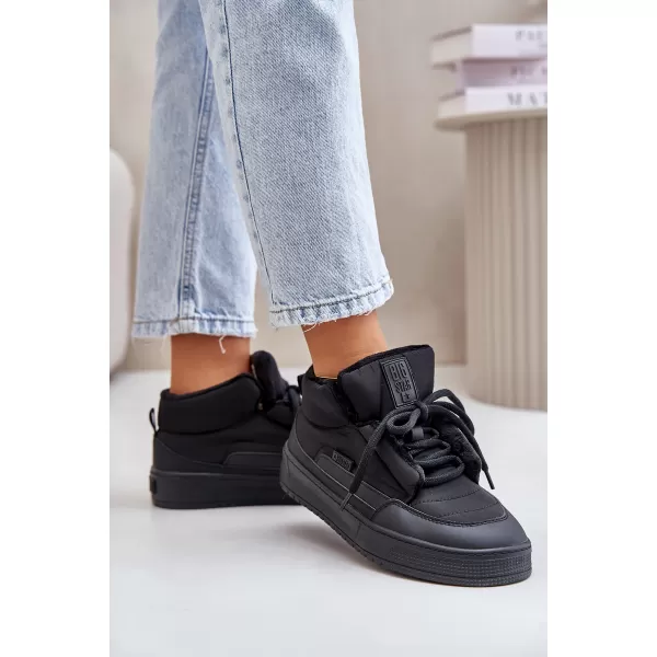  Dámske snehule BIG STAR SHOES OO274A530 BLACK 