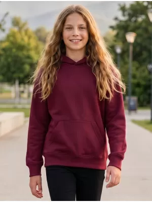 Detská mikina MALFINI CHILL 423 GARNET