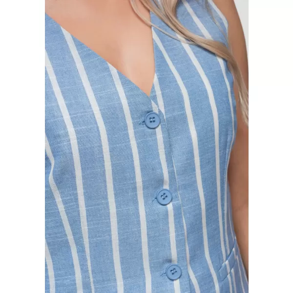  Dámska vesta OMBRE OW-VE-E0008 BLUE 
