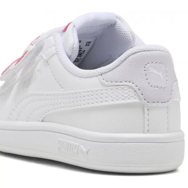  Detské tenisky PUMA SMASH 3.0 BADGES V INF 397287-07 PUMA WHITE/MAGIC ROSE 