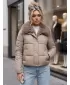 Dámska bunda DSTREET 1 TY6098 KARAMELOVÁ