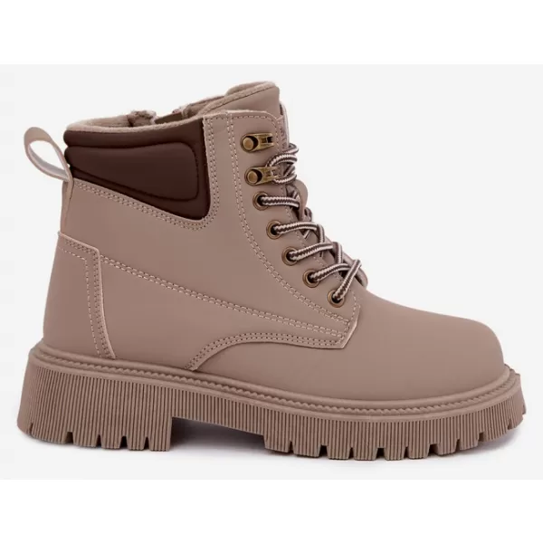  Dámske snehule BOTO 25BT26-9118 KHAKI 