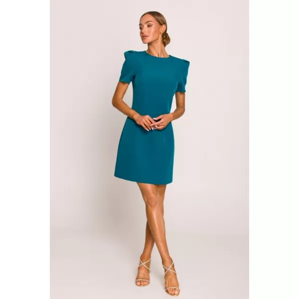  Dámske šaty MOE M777 OCEAN BLUE 