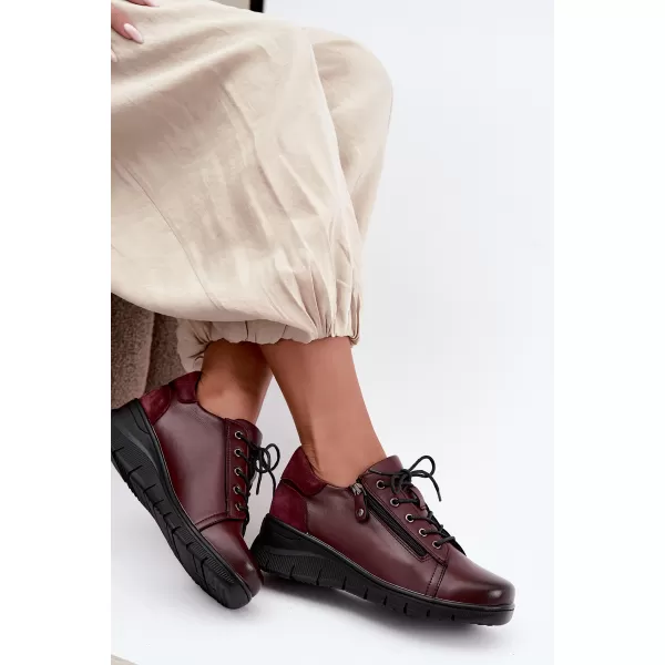  Dámske poltopánky VINCEZA 39964 LEATHER 