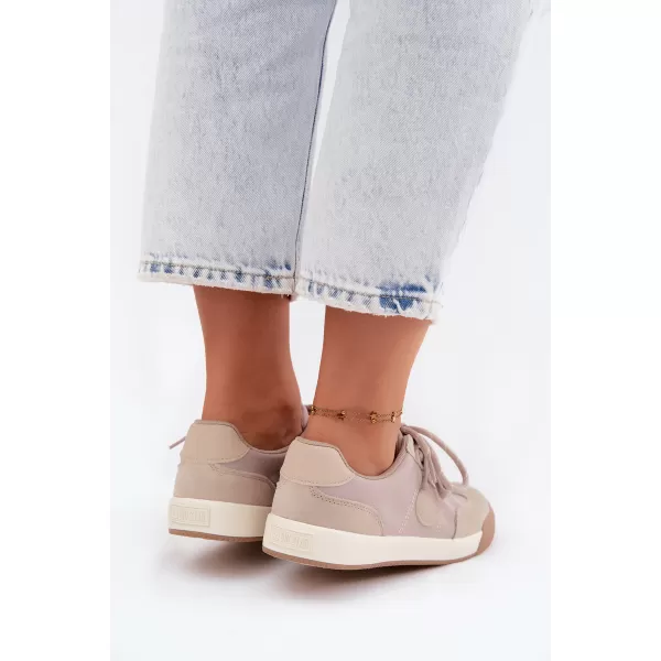  Dámske tenisky BIG STAR SHOES UU274001 BEIGE 
