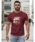 Pánske tričko DSTREET NX5082R BORDO
