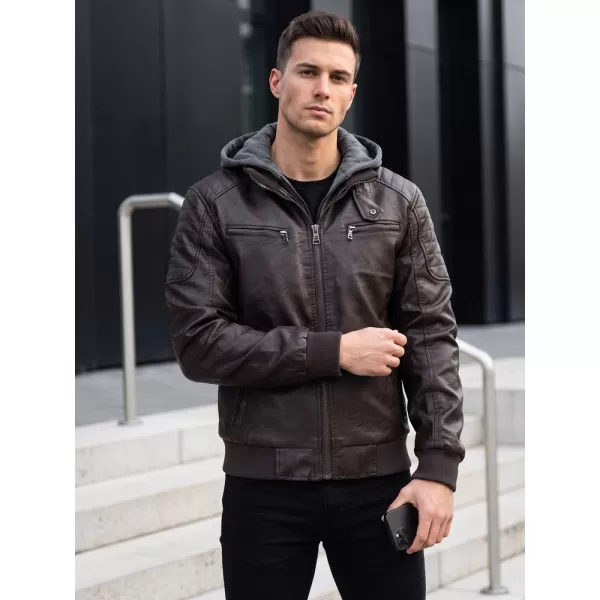  Pánska bunda DSTREET TX5136 HNEDÁ 