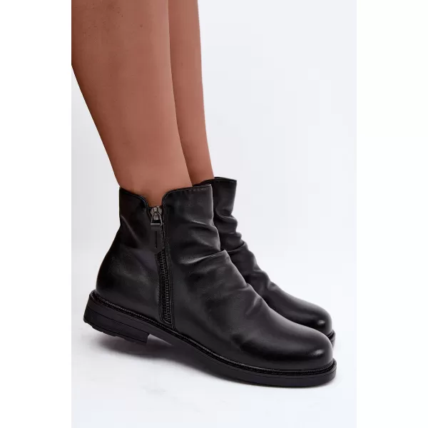  Dámske členkové topánky VINCEZA 58683 BLACK 