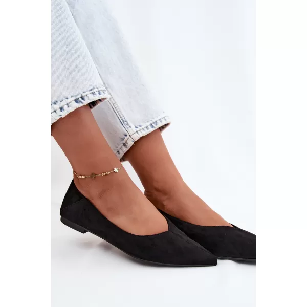  Dámske baleríny BOTO JH597 BLACK 