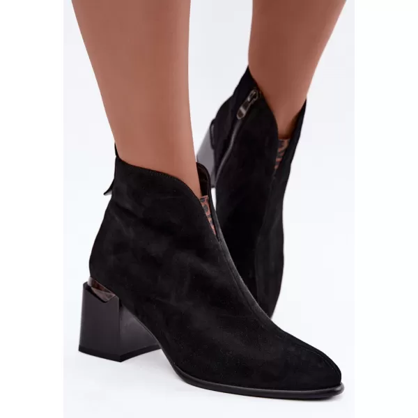  Dámske čižmy BOTO 26BT24-399 BLACK 