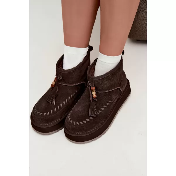  Dámske topánky BIG STAR SHOES UU274678 BROWN/BEIGE 