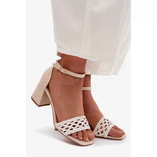  Dámske sandále BOTO 5523 BEIGE 