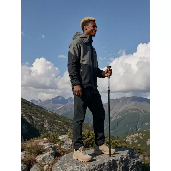  Pánska outdoorová bunda ALPINE PRO TEMUN BLACK 