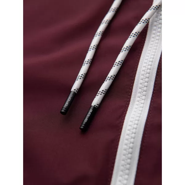  Pánska bunda OMBRE C584 BURGUNDY AND GREY 