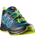 Detské topánky SALOMON OUTSCAPE WATERPROOF L49212500 MYKONOS BLUE/BLACK/ACID LIME