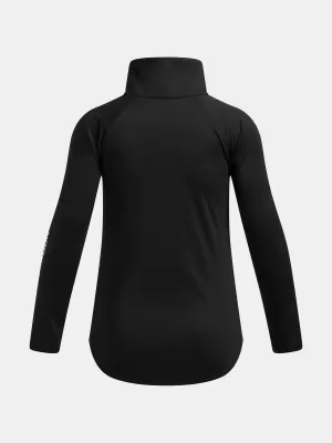 Dievčenská mikina UNDER ARMOUR UA TECH WORDMARK HZ 6004979-001 ČIERNA