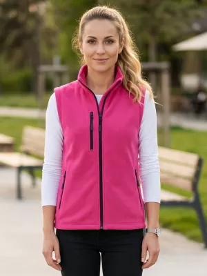 Dámska fleece vesta MALFINI EXIT W-525 PURPUROVÁ