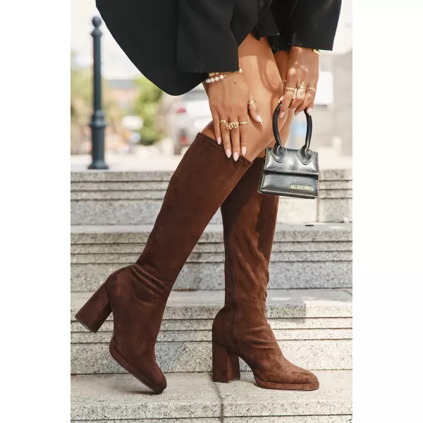  Dámske čižmy BOTO NN634 BROWN 
