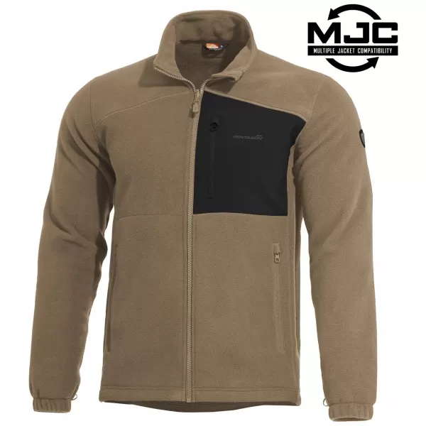  Pánska mikina PENTAGON ATHOS 2.0 MEN΄S FLEECE JACKET K08047 COYOTE 