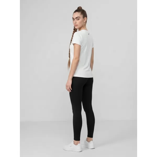  Dámske tričko 4F WMM00TTSHF3307 WHITE 