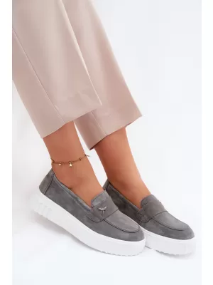 Dámske poltopánky VINCEZA 93218 GREY