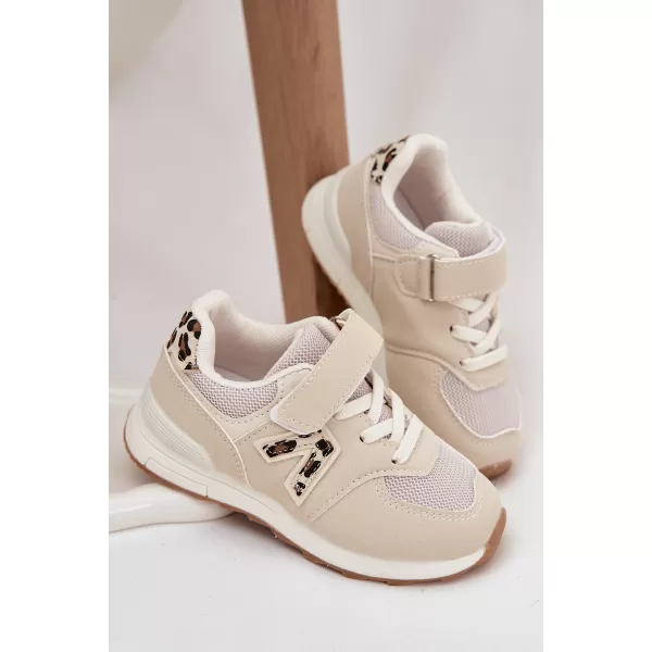  Detské tenisky BOTO 1678-1D/2D/3D BEIGE 