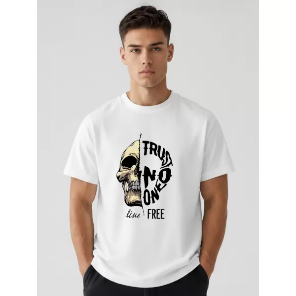  Pánske tričko DSTREET NX1016R-WH-O BIELA 
