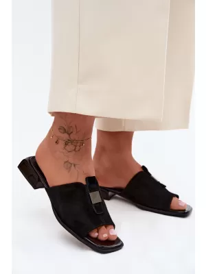 Dámske šľapky D&A JC61-1002 BLACK