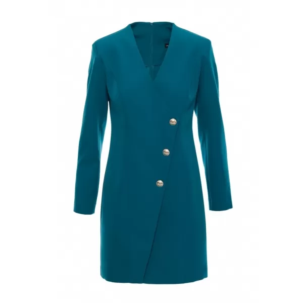  Dámske šaty MOE M793 OCEAN BLUE 