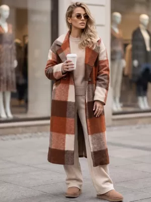 Dámsky kabát DSTREET 1 NY0824 ORANŽOVÁ