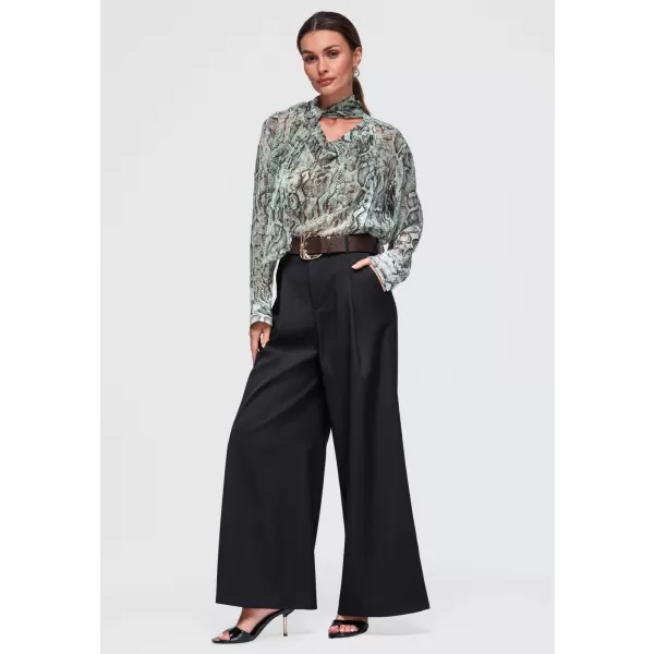  Dámske nohavice OMBRE OW-PA-E0019 BLACK 