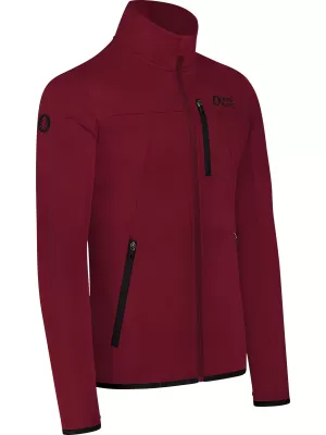 Pánska powerfleece mikina NORDBLANC MORASS NBSFM8335 VÍNOVÁ