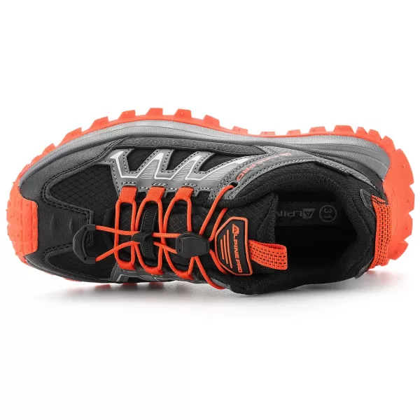 Detské outdoorové topánky ALPINE PRO GERNO BLACK 
