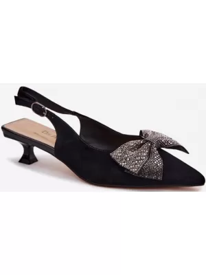Dámske sandále D&A 42761-19 BLACK