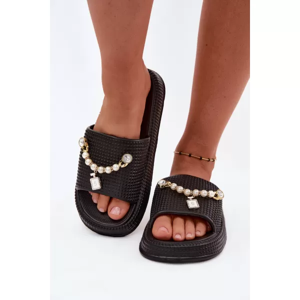  Dámske šľapky BOTO 56160 BLACK 
