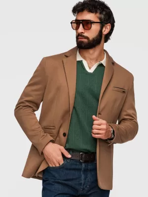 Pánske sako OMBRE M170 LIGHT BROWN
