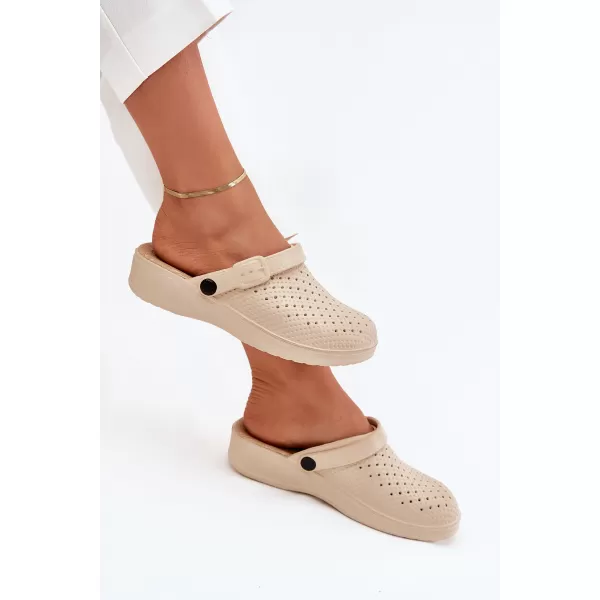  Dámske šľapky BOTO 25SD11-8981 BEIGE 
