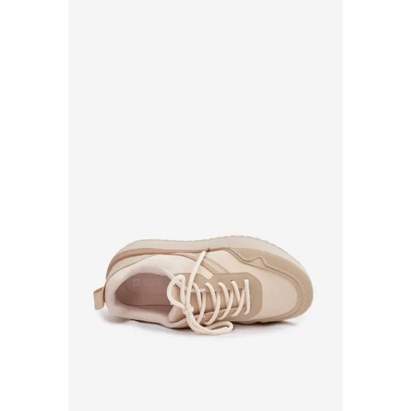  Dámske tenisky BIG STAR SHOES TT274278 BEIGE 