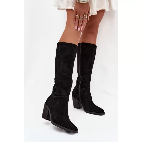  Dámske čižmy BOTO 2704 BLACK 