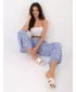 Dámske nohavice SUBLEVEL D73771M62237F BLUE