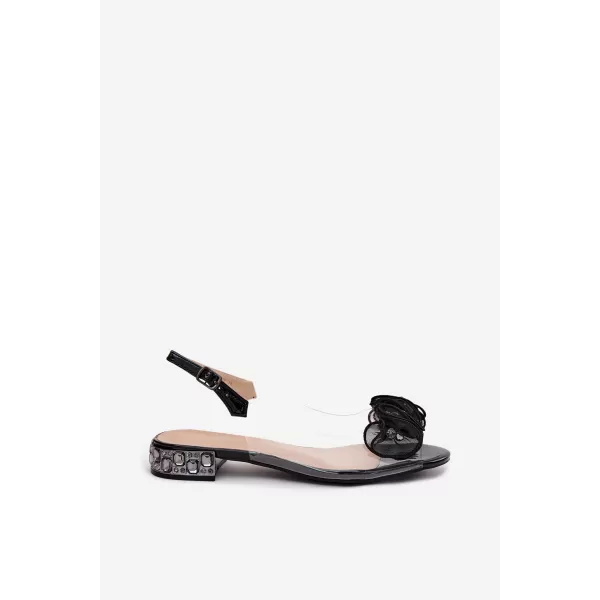  Dámske sandále D&A MR61-9002 BLACK 