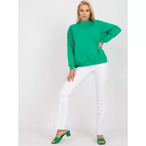  Dámska mikina BASIC FEEL GOOD RV-BL-5185.73P GREEN 