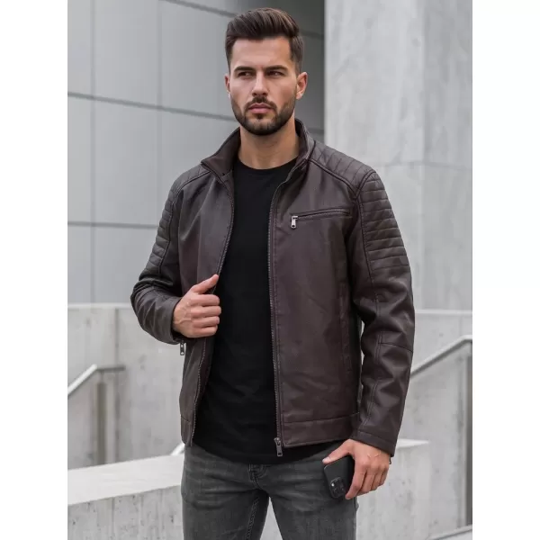  Pánska bunda DSTREET TX5142 HNEDÁ 