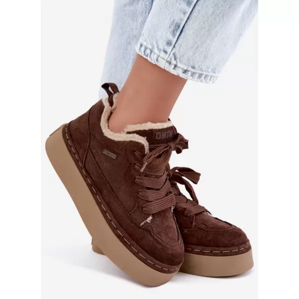  Dámske topánky BIG STAR SHOES UU274188 BROWN/BEIGE SHADOWS 