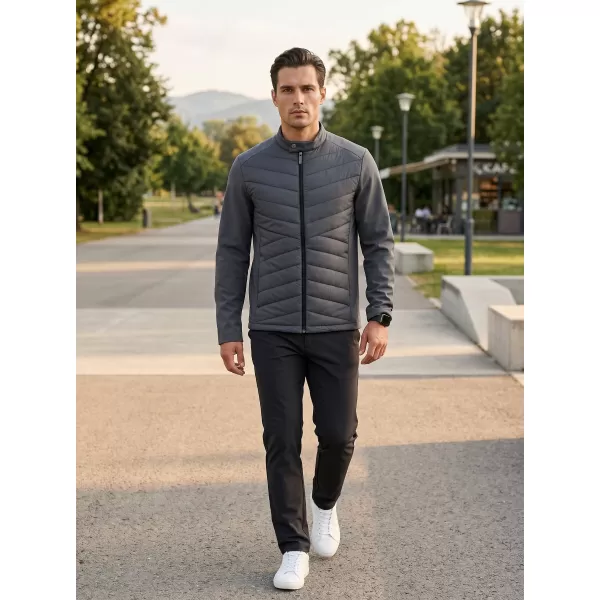  Pánska hybridná bunda MALFINI PREMIUM CROSS 555 LIGHT ANTHRACITE 