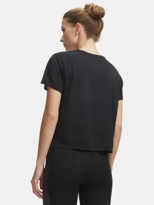 Dámske tričko UNDER ARMOUR VELOCITI SHORTSLEEVE 6009540-001 ČIERNA