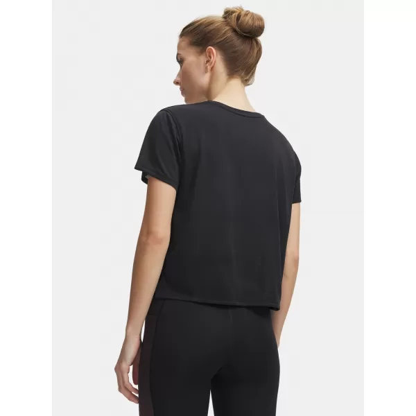  Dámske tričko UNDER ARMOUR VELOCITI SHORTSLEEVE 6009540-001 ČIERNA 