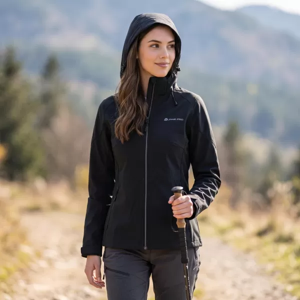  Dámska softshellová bunda ALPINE PRO GEDERA NAVY 