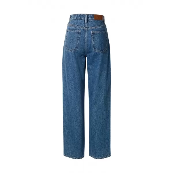  Dámske nohavice URBAN CLASSICS TB8142 MID DEEP BLUE WASHED 