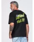 Pánske tričko OMBRE OM-TSPT-0284 BLACK